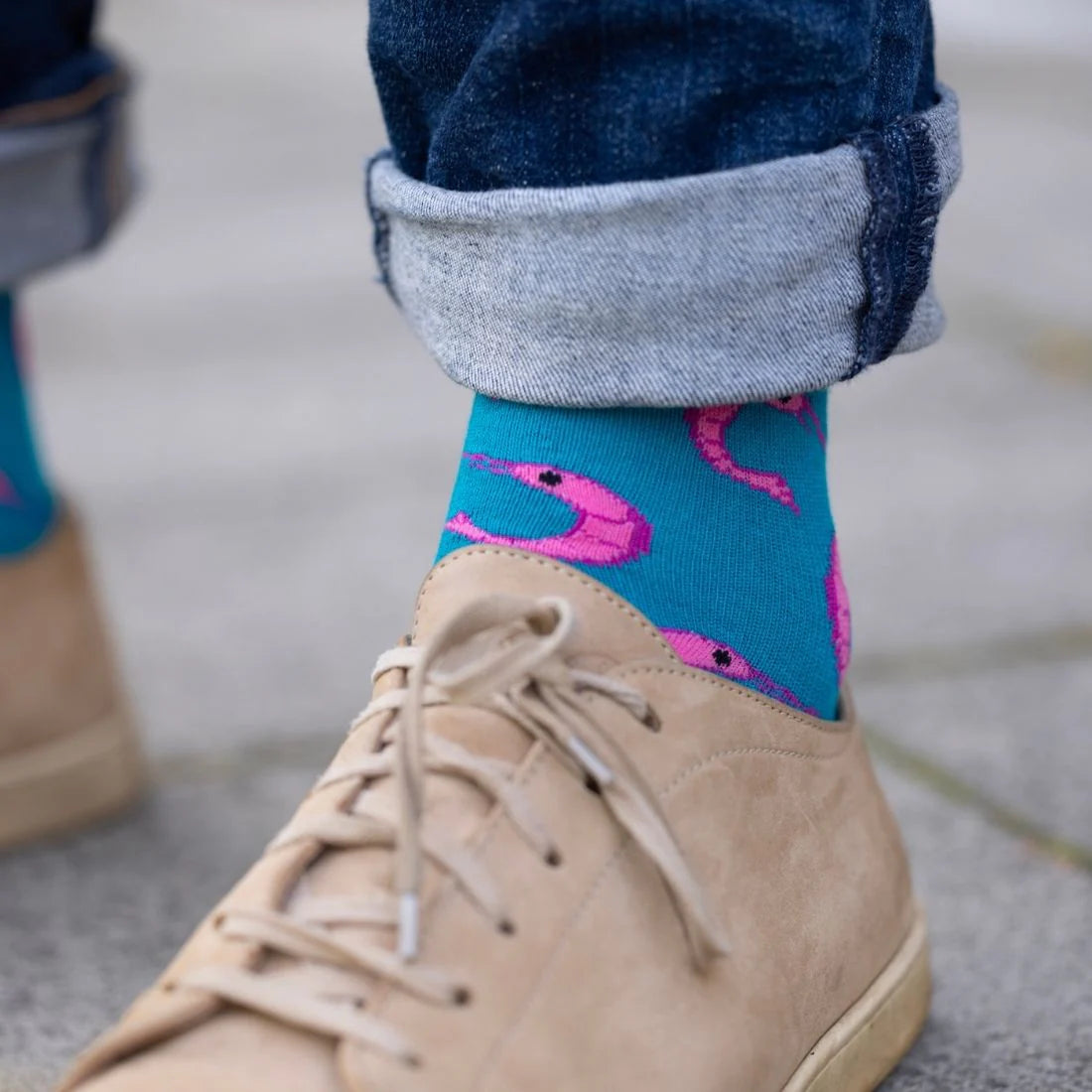 Shrimp Bamboo Socks