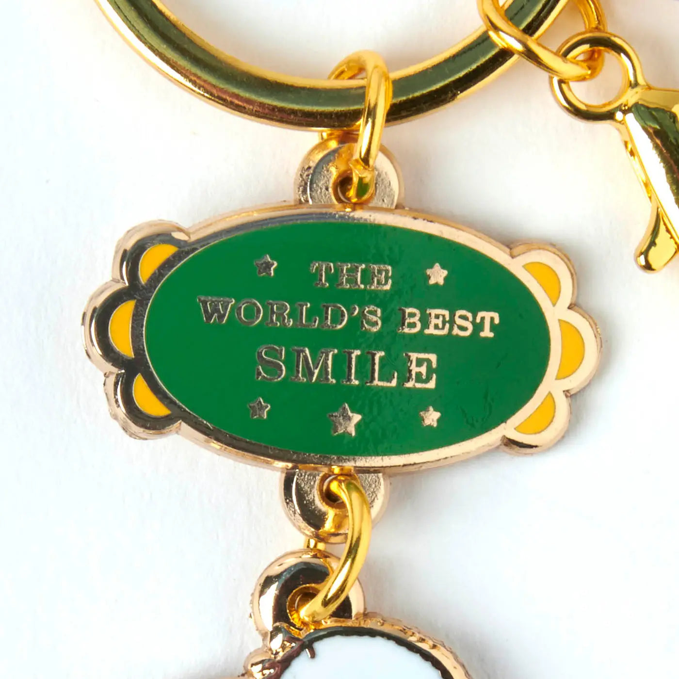 Peanuts Worlds Best Keyring - Smile