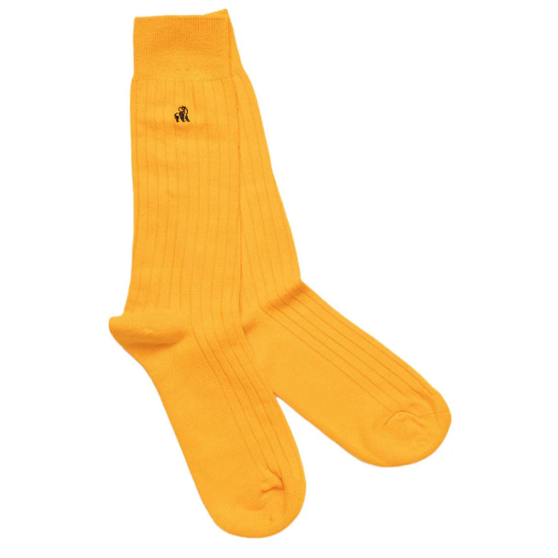 Swole Panda - Bumblebee Yellow Bamboo Socks