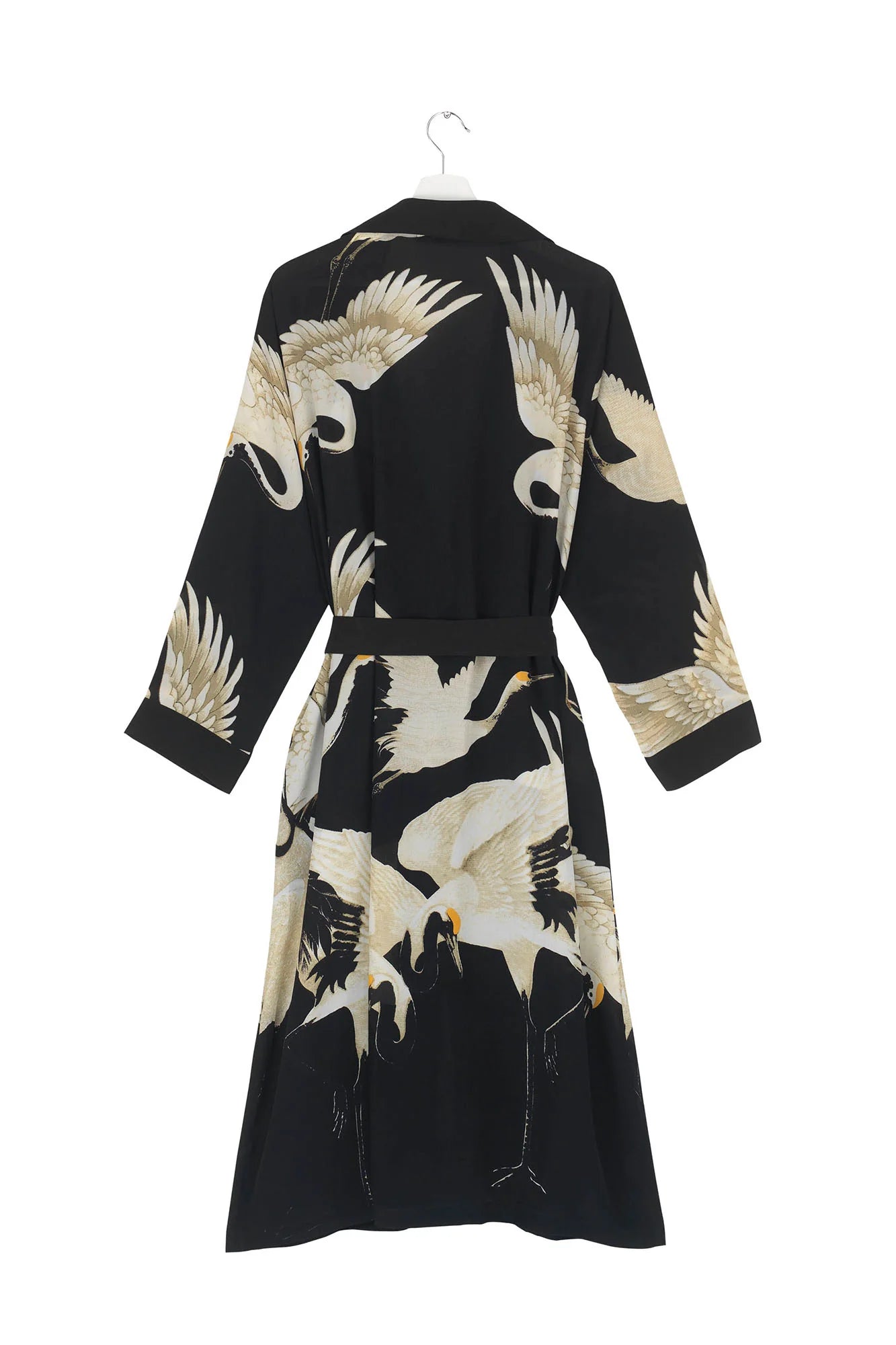 Gown - Crepe Black Stork