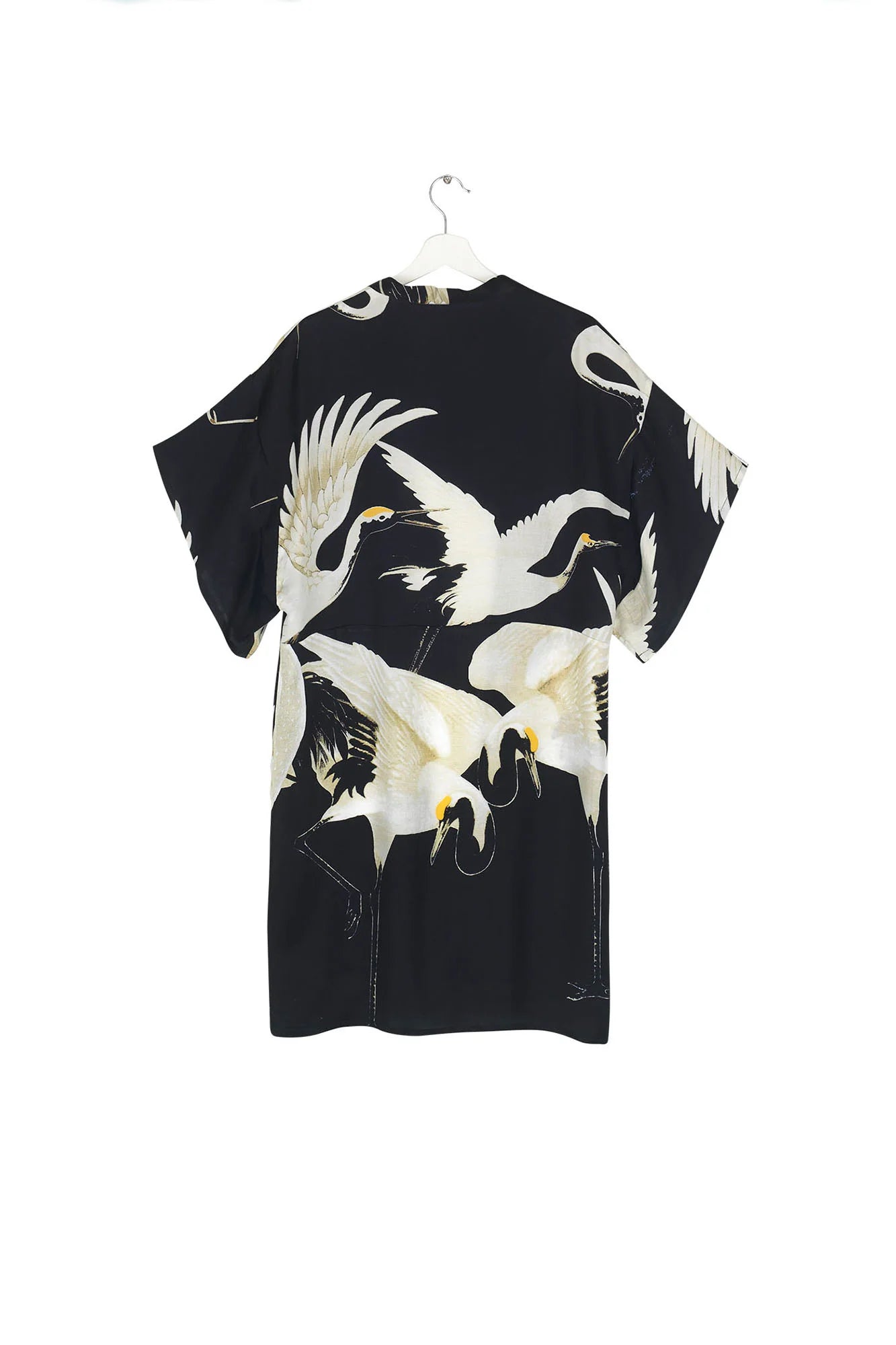 Midi Kimono - Stork Black