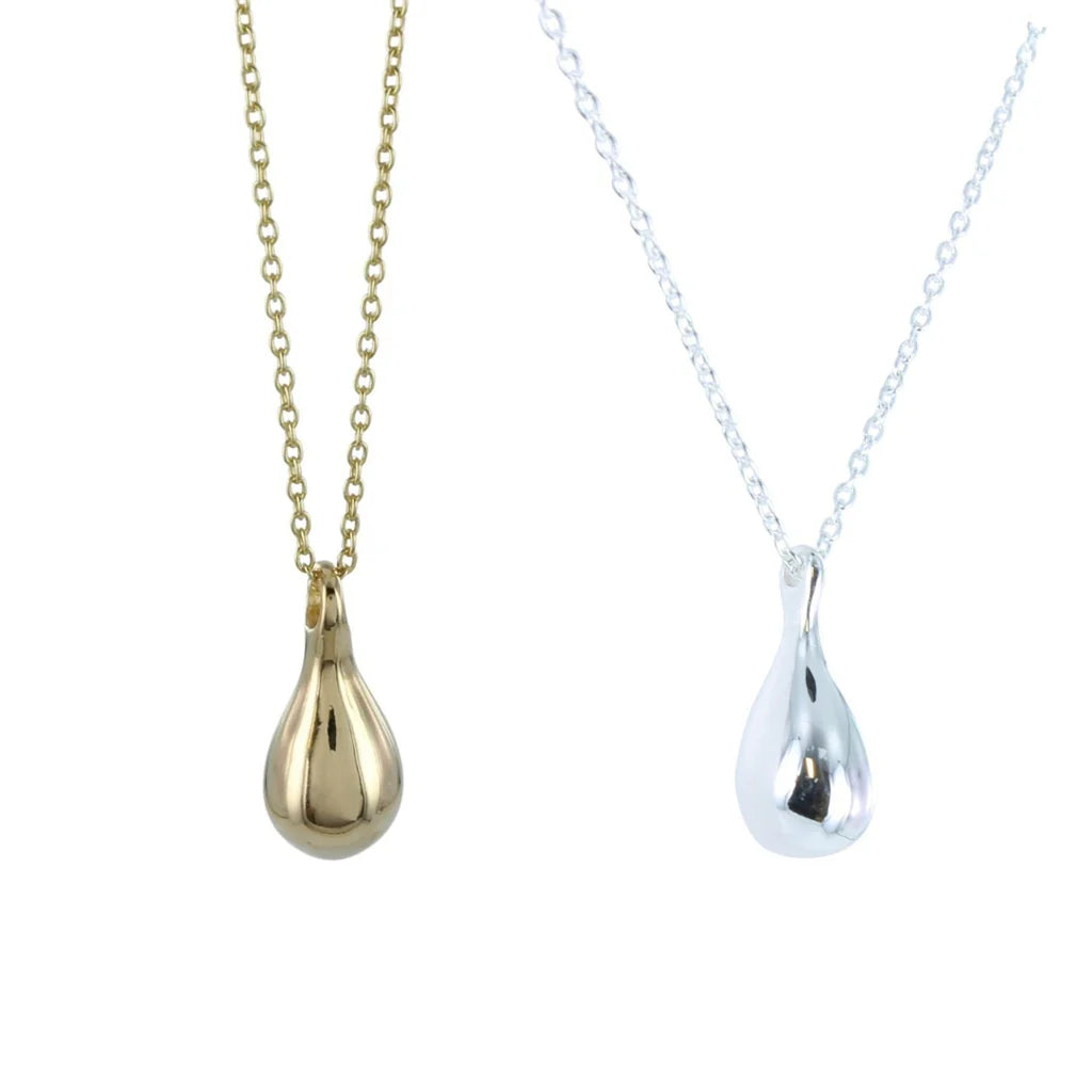Reeves & Reeves - Tear Drop Necklace - Gold