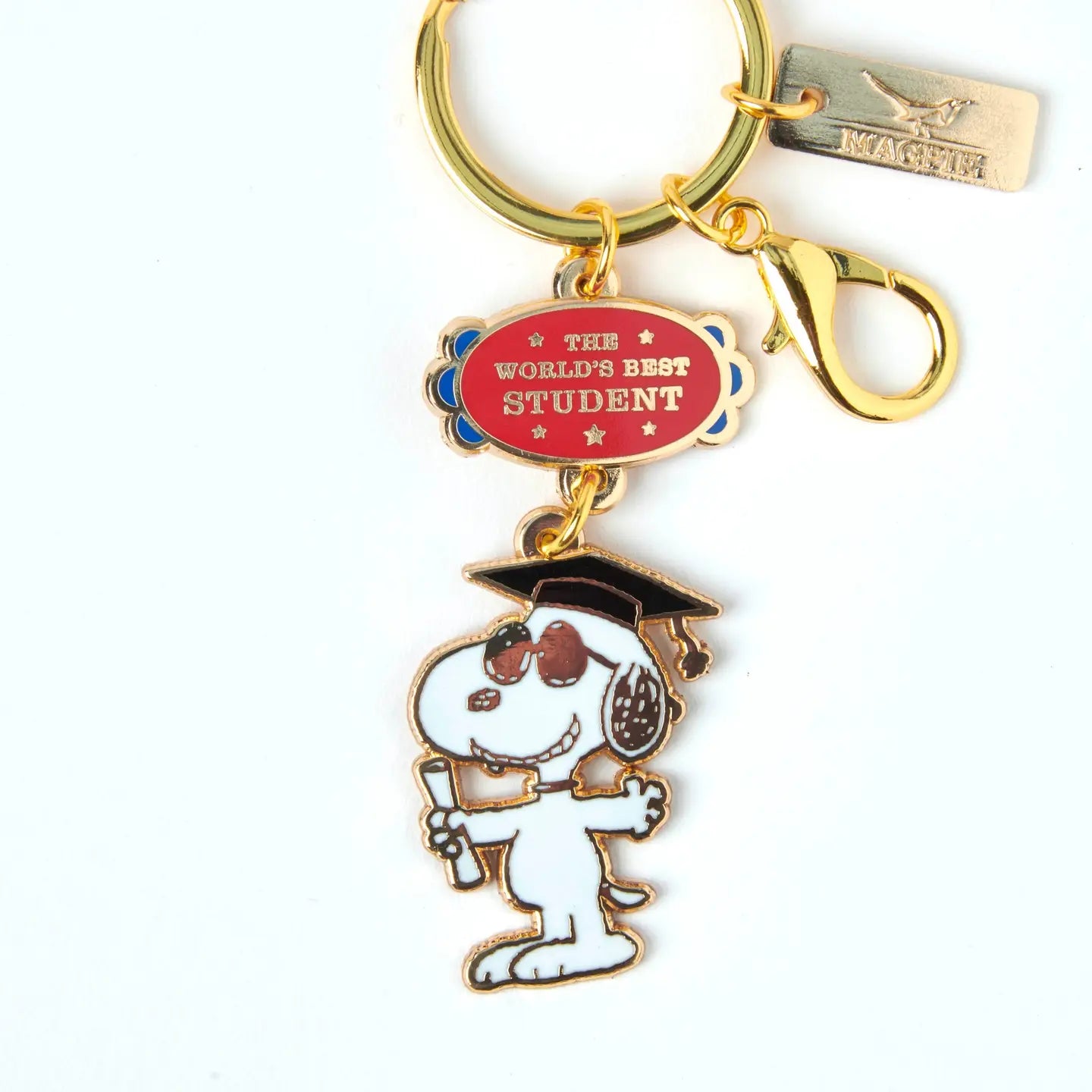 Peanuts Worlds Best Keyring - Student