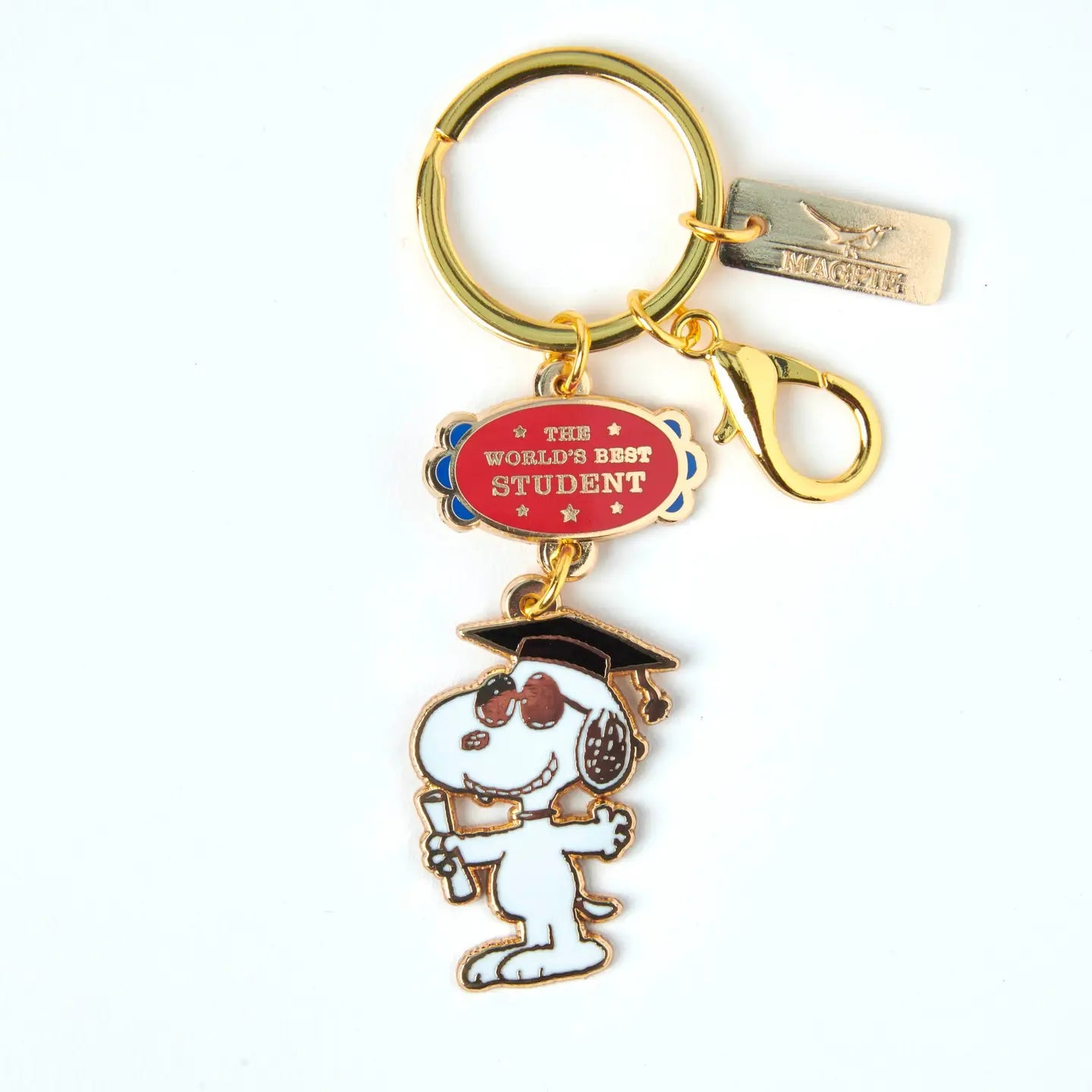 Peanuts Worlds Best Keyring - Student