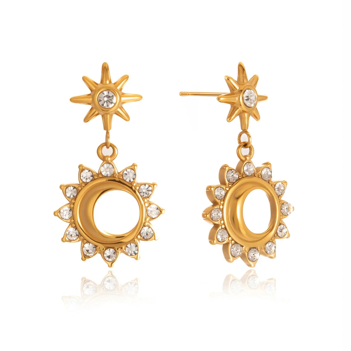 Sparkle Sun Earrings