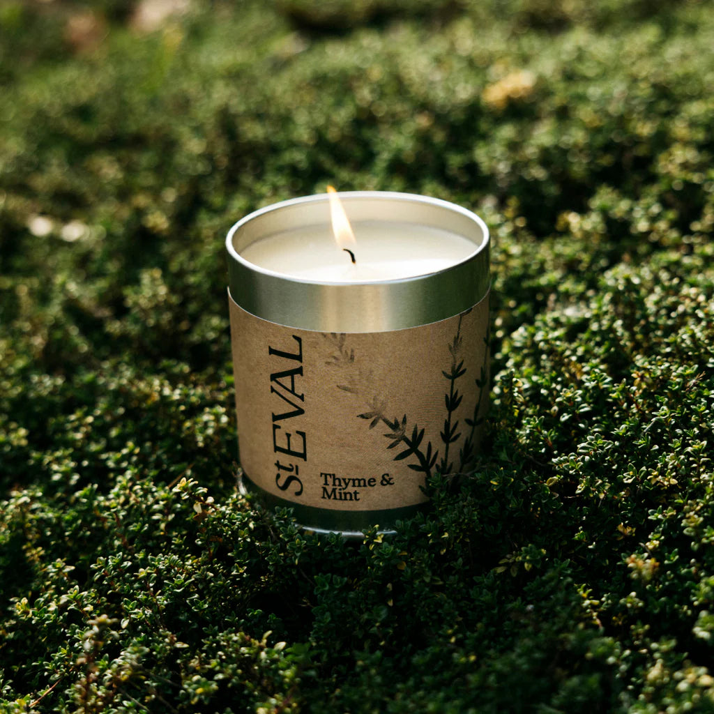 St Eval - Tin Candle - Thyme & Mint