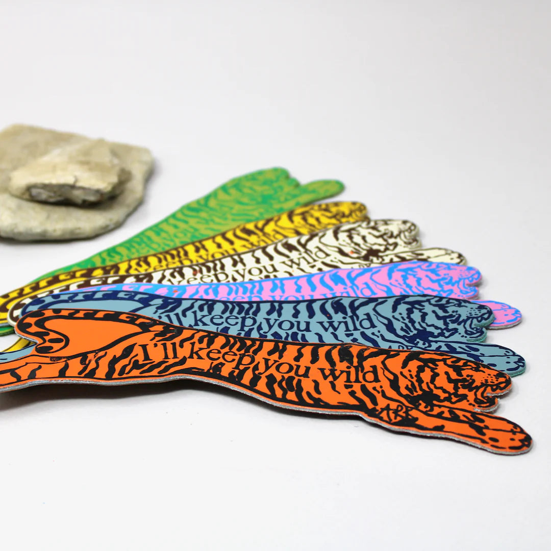 Ark - Tiger Bookmark - Heritage Blue