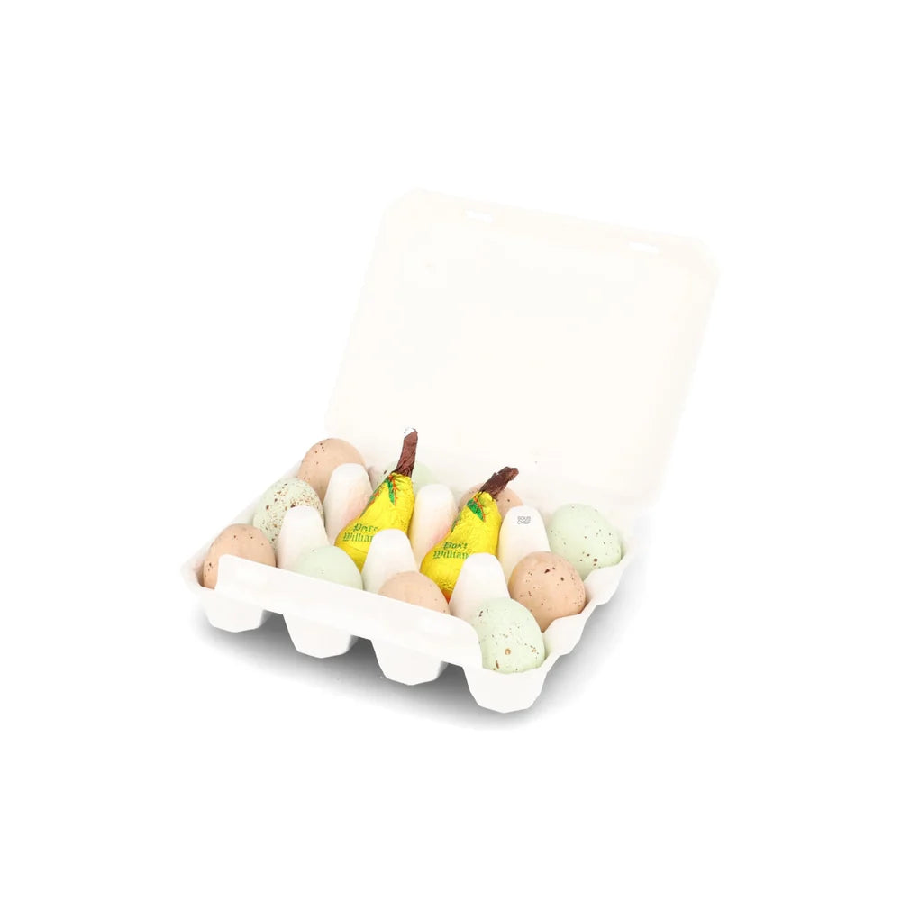 12 Tipsy Partridge in a Pear Tree Chocolate Eggs