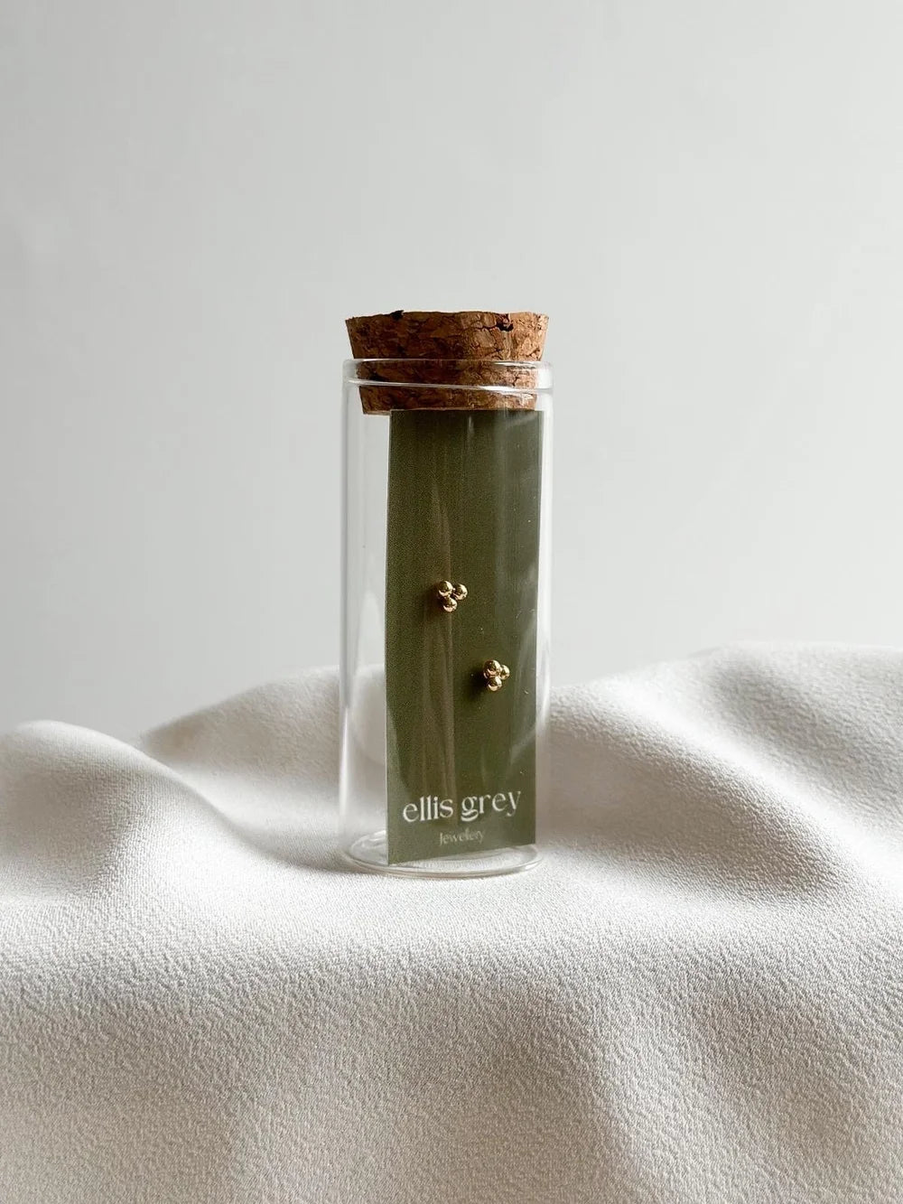 Ellis Grey - Glass Vial Stud Earrings