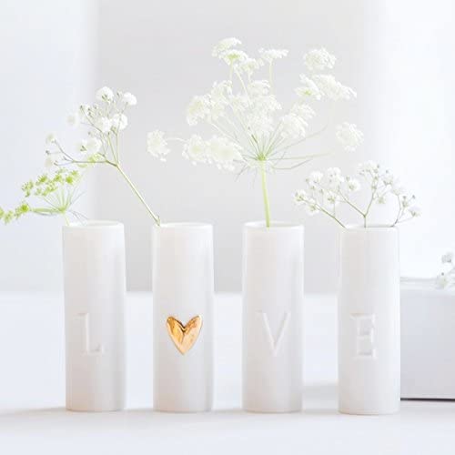 Mini LOVE Vases - Set of 4