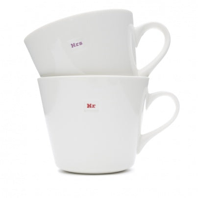 Mr & Mrs Mug Set- KBJ