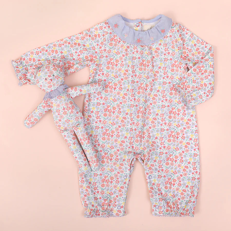 Laurie Print Babygrow 0-3 Months