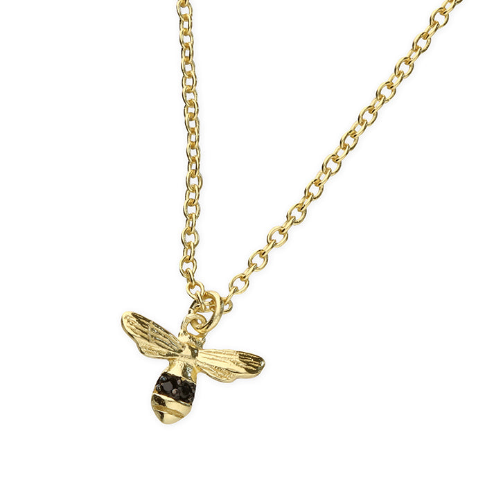 GP Sterling Silver Bee Necklace