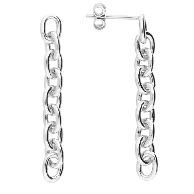 Cable Chain Link Earring