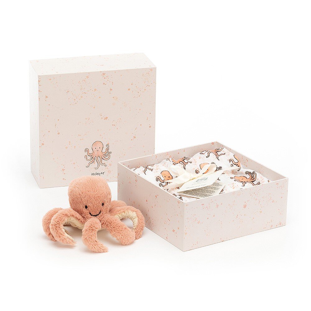 Odell Octopus and Muslin Gift Set