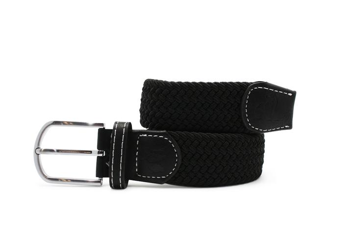 Swole Panda - Jet Black Woven Belt