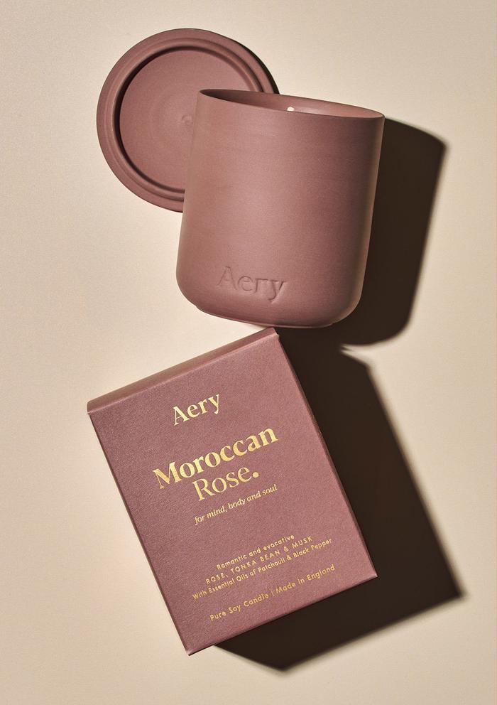 Aery - Moroccan Rose Scented Candle
