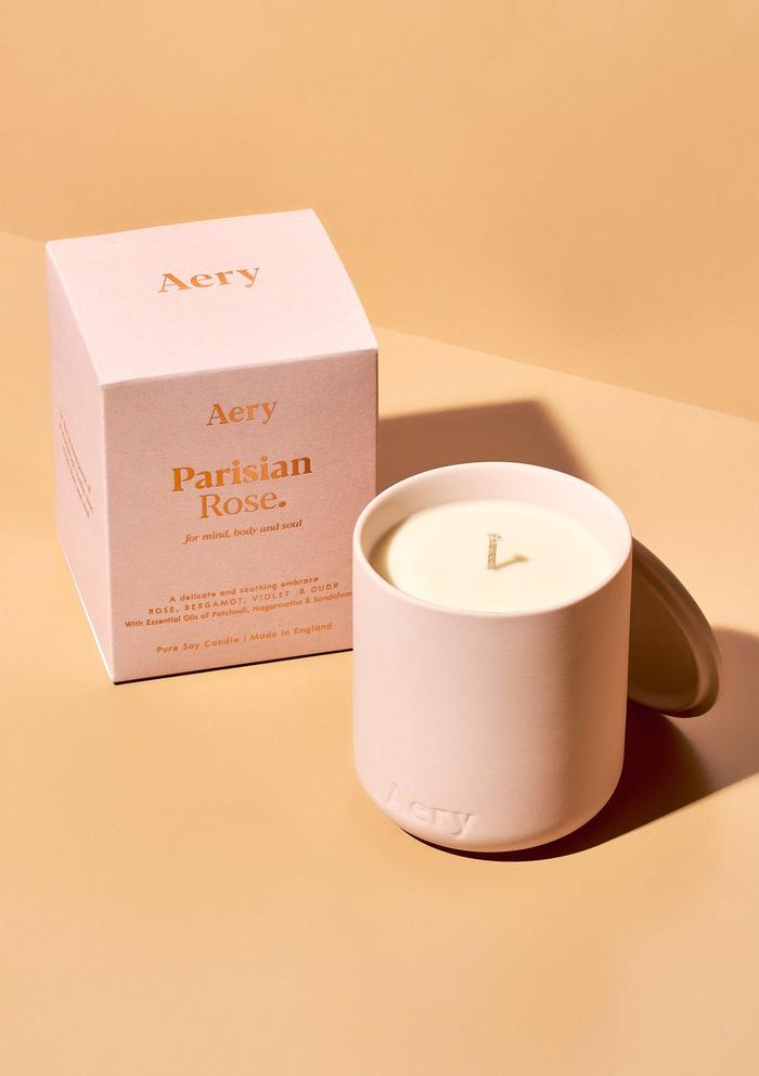 Aery - Parisian Rose Scented Candle