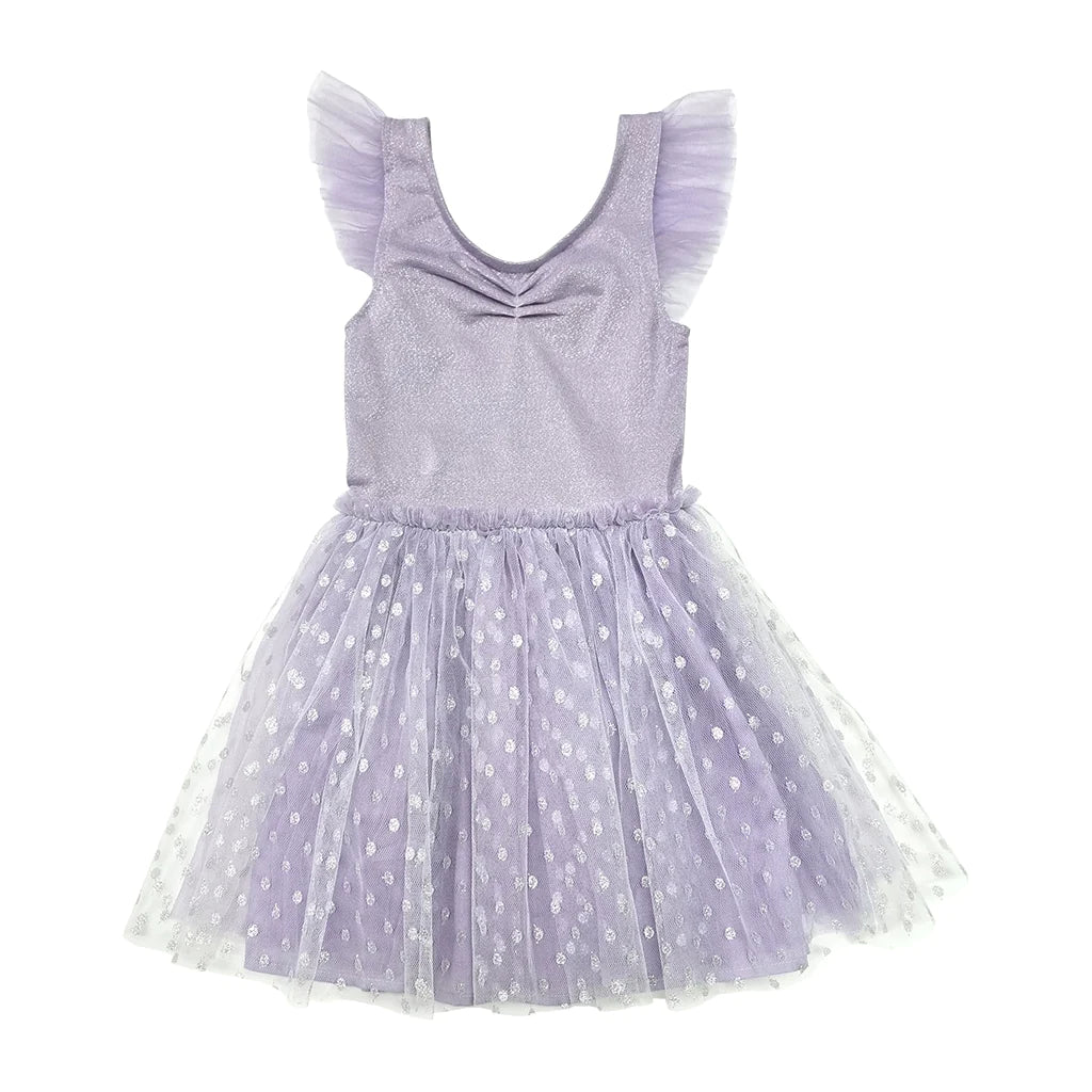 Sparkle Lilac Ruffle 1-2 Years