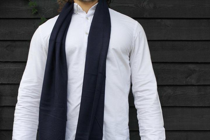 Swole Panda - Bamboo Scarf - Navy