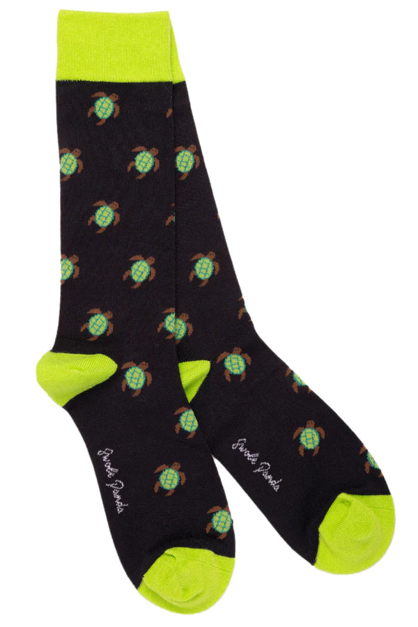 Swole Panda - Turtle Bamboo Socks